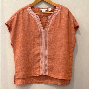 Eileen Fisher Women's‎ Orange Top